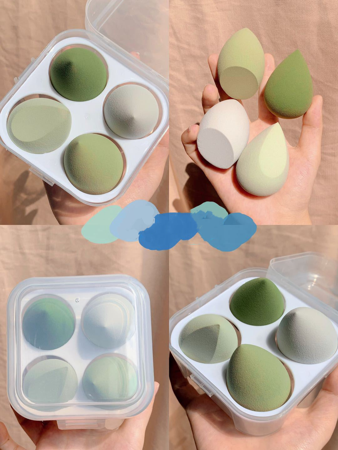 Makeup egg box - Plush Fashions Shop 