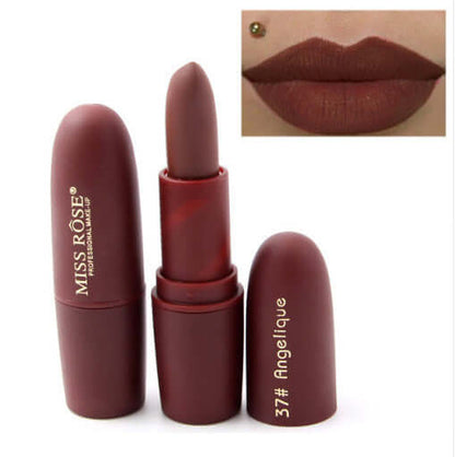 Lipstick matte moisturizing lipstick lasts without fading - Plush Fashions Shop 