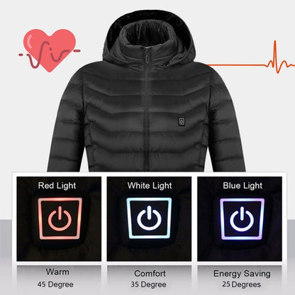 New Heated Coat USB Electric Thermal Winter Clothing