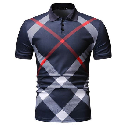 Men's Casual Fashion Polo Shirt Fashion - Plush Fashions Shop 