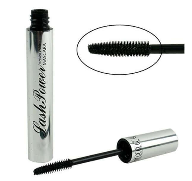 Long Curling Eyelash Extension Black Fiber Mascara for dramatic eye makeup.