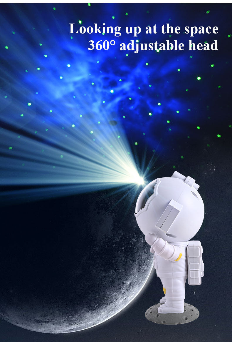 Galaxy Star Astronaut Knight Light Lamp Home Room Decoration Bedroom Decor