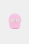 MAMA Chenille Patch Baseball CapElevate your style with the MAMA Chenille Patch Baseball Cap! The high-quality washed cotton material provides comfort and durability. With trendy city-themed embroiHatsPlush Fashion ShopPlush Fashion ShopMAMA Chenille Patch Baseball Cap