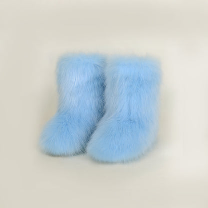 Thermal Fuzzy Platform BootsStay warm and stylish in these Thermal Fuzzy Platform Boots! With a flat heel for comfort and made of durable elastomer and soft polyester, these boots will keep youBootsPlush Fashion ShopPlush Fashion ShopThermal Fuzzy Platform Boots