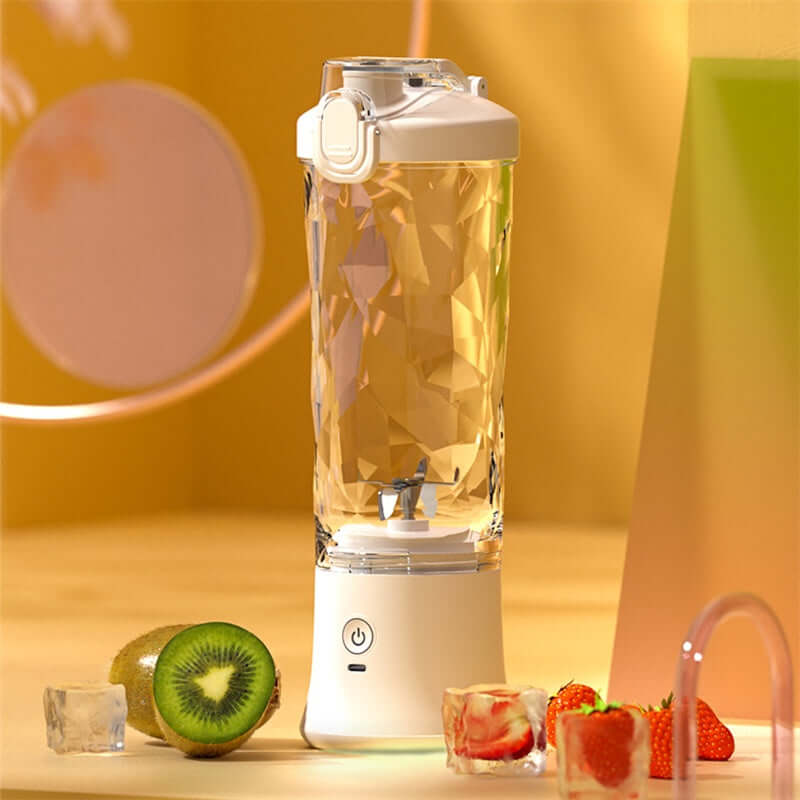 Portable Blender Juicer Personal Size Blender for Shakes and Smoothies - Plush Fashions Shop 