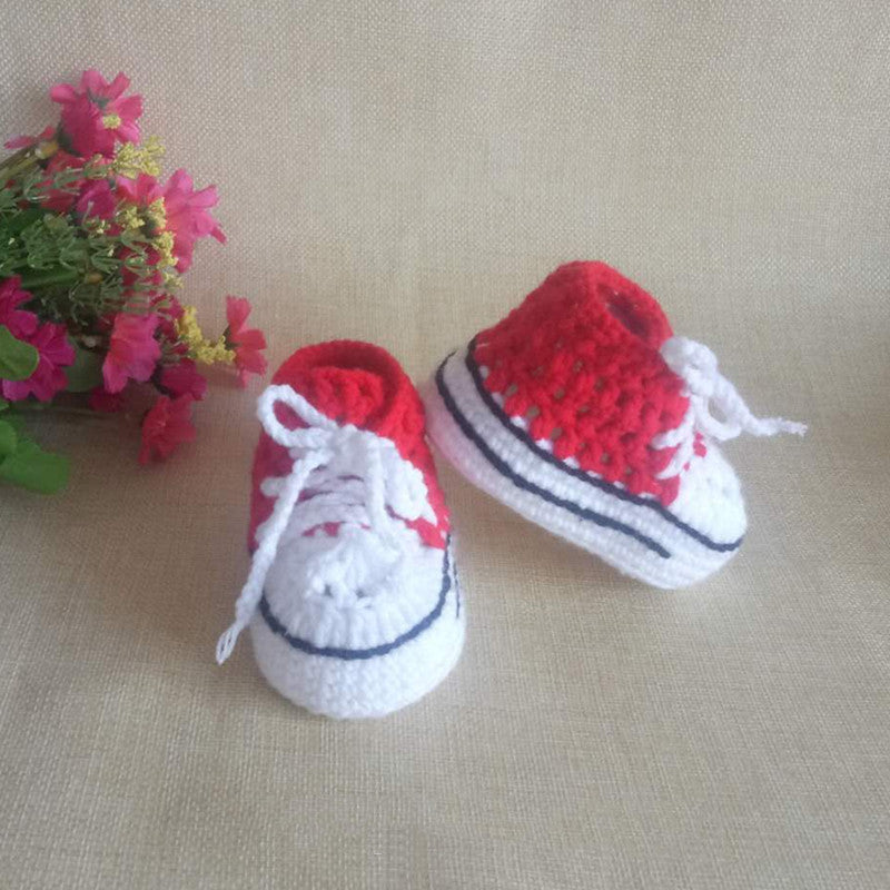 Hand-knitted Baby Bootees - Plush Fashions Shop 