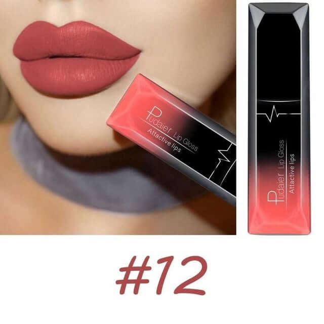 Makeup matte lip gloss lipstickAchieve the perfect pout with our Makeup matte lip gloss lipstick! Choose from 21 vibrant shades to suit any occasion. This long-lasting, waterproof formula providesLip StickPlush Fashion ShopPlush Fashion ShopMakeup matte lip gloss lipstick