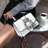 Women Designer Diamond Lock Bag with elegant design