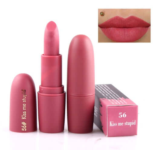 Lipstick matte moisturizing lipstick lasts without fading - Plush Fashions Shop 