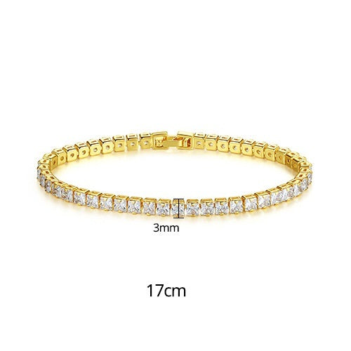 New Fashion Simple Tennis Bracelet For Women - Plush Fashions Shop 