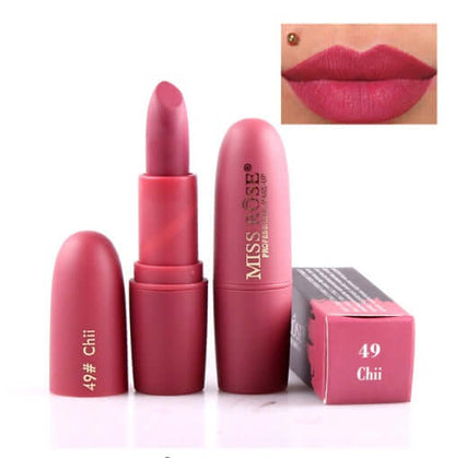 Lipstick matte moisturizing lipstick lasts without fading - Plush Fashions Shop 