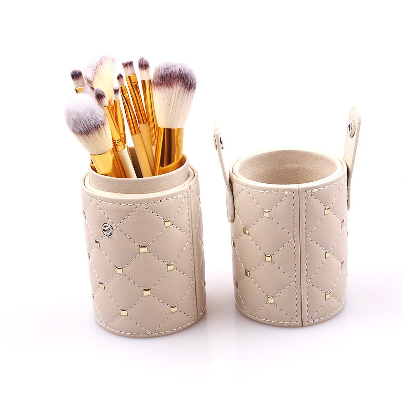 Makeup brush set 12 makeup buckets - Plush Fashions Shop 