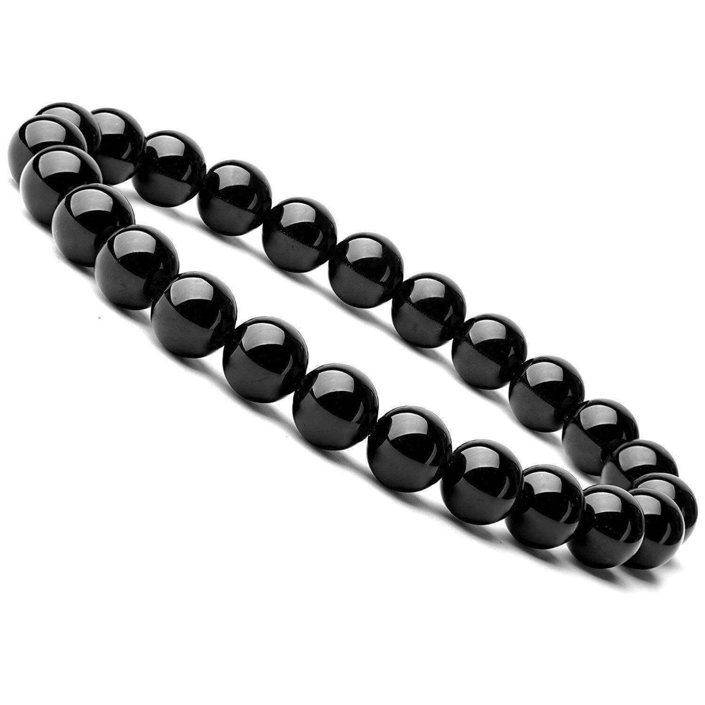 Black Onyx BraceletExperience the power of the Black Onyx Bracelet. Made with an imported elastic cord and featuring 8MM geometric black agate beads, this bracelet is not just stylish BraceletPlush Fashions ShopPlush Fashion ShopBlack Onyx Bracelet