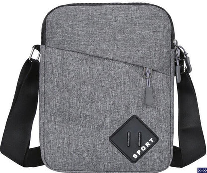 Men Women Messenger Cross Body Travel Shoulder Backpack