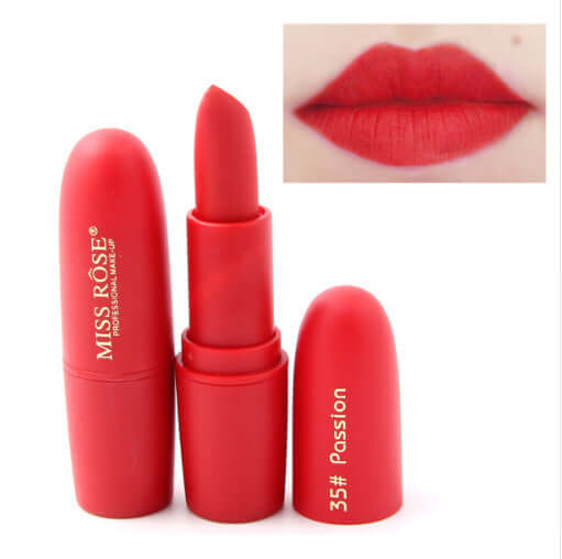 Lipstick matte moisturizing lipstick lasts without fading - Plush Fashions Shop 