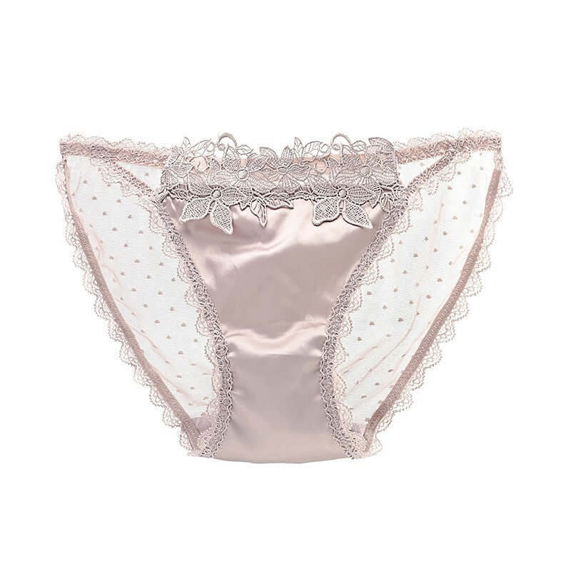 Women's Underwear Mesh See-through Low Waist - Plush Fashions Shop 