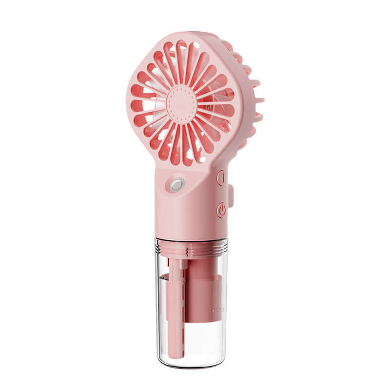 Strong Power Spray Humidification Mist Fan Usb Charging Portable Icy and Refreshing Fan Water Supplement - Plush Fashions Shop 