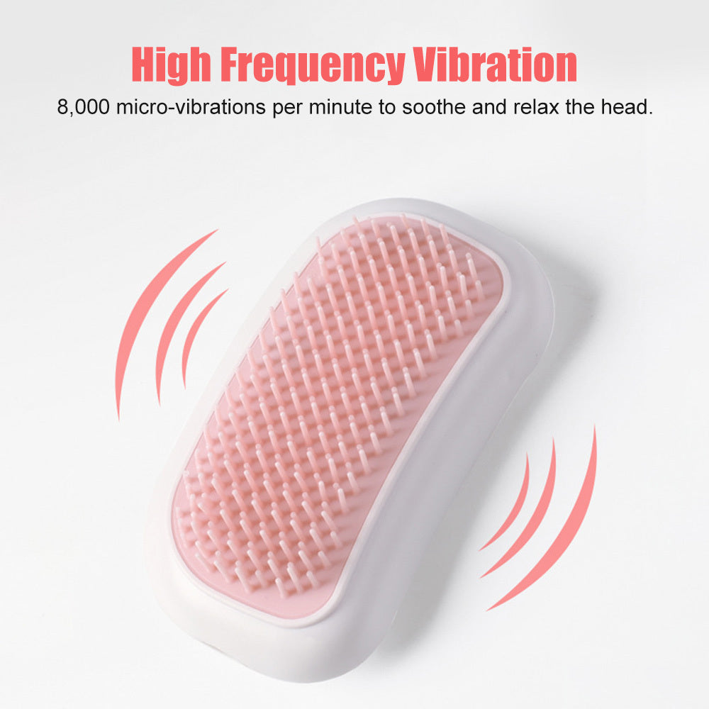 Electric Scalp Massager Scalp Massage Machine Head Massager Scraper Head Scratcher Mini Hair Massage Scalp Scrub Brush - Plush Fashions Shop 