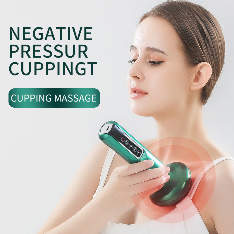 Women's Electric Vacuum Cupping Massager For Body Anti-Cellulite Suction