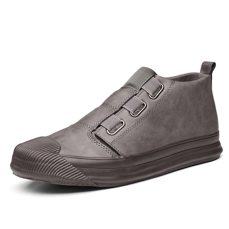 Mens Casual Leather Footwear Shoes - Plush Fashions Shop 