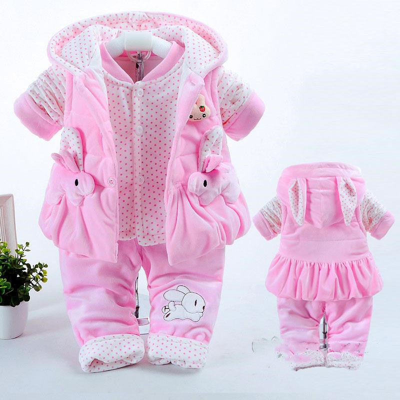 Baby Autumn Clothing Girls Autumn And Winter Clothing Suits - Plush Fashions Shop 