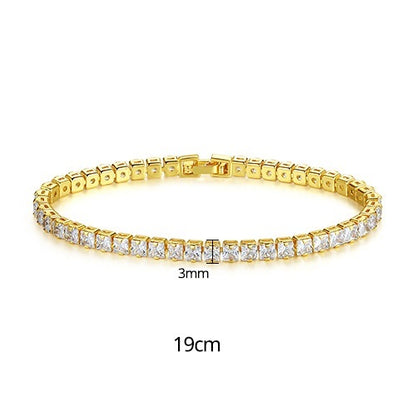 New Fashion Simple Tennis Bracelet For Women - Plush Fashions Shop 