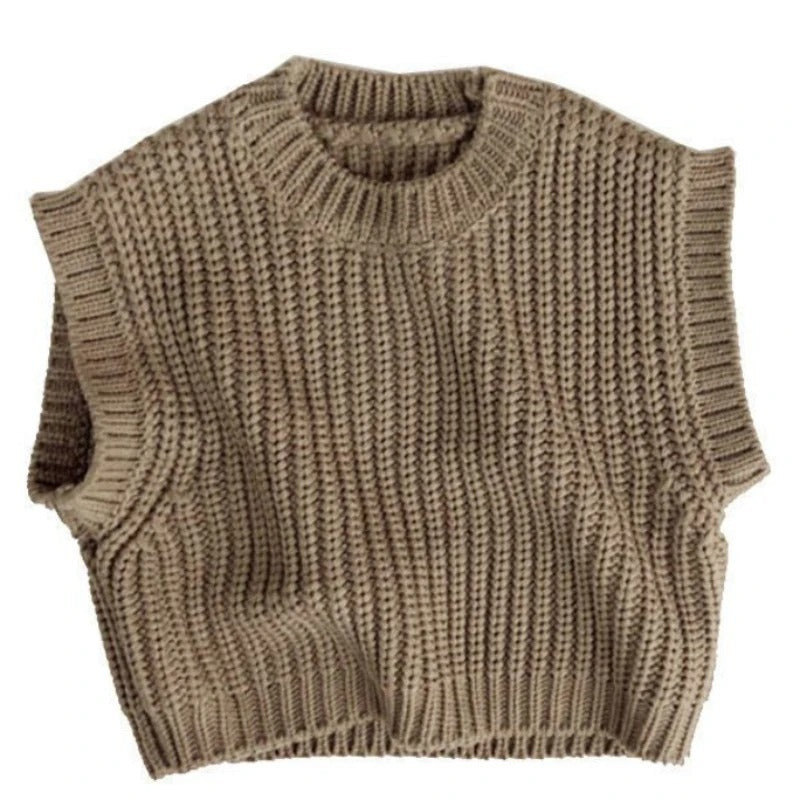 Children's Thick Stripe Pullover Sweater For Boys And Girls - Plush Fashions Shop 