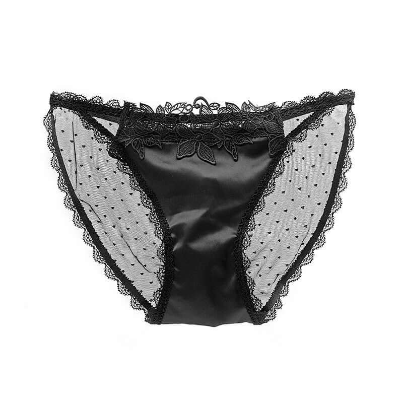 Women's Underwear Mesh See-through Low Waist - Plush Fashions Shop 