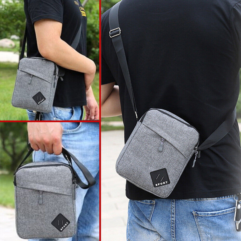 Men Women Messenger Cross Body Travel Shoulder Backpack