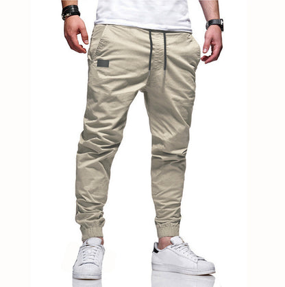 Youth Fashion Casual Tether Loose Cargo Ankle Banded Pants - Plush Fashions Shop 