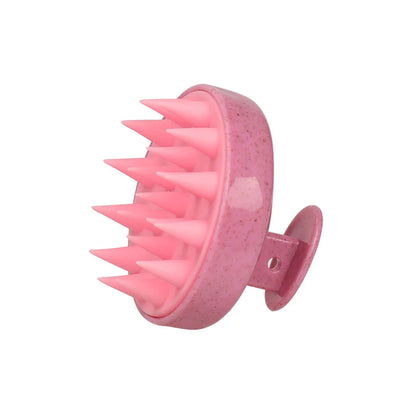 Silicone Shampoo Brush Head Scalp Massage Comb - Plush Fashions Shop 