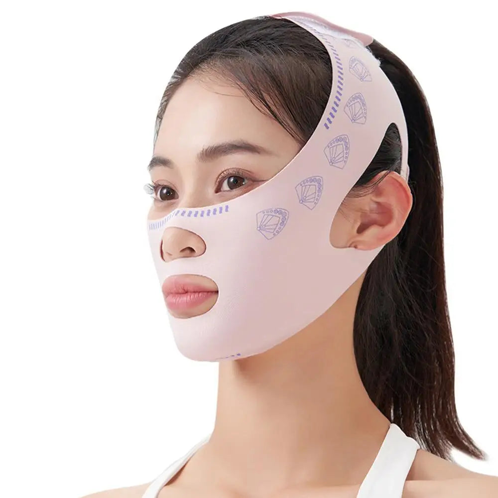 Women's Chin Cheek Slimming Bandage V Shaper V Line Lifting Mask - Plush Fashions Shop 